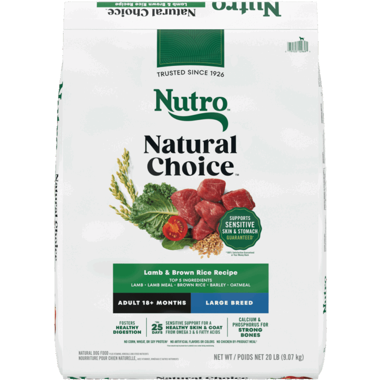 Nutro Natural Choice Large Breed Adult Lamb & Brown Rice Recipe Dry Dog Food