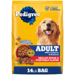 Pedigree Adult Grilled Steak & Vegetable Flavor Dry Dog Food