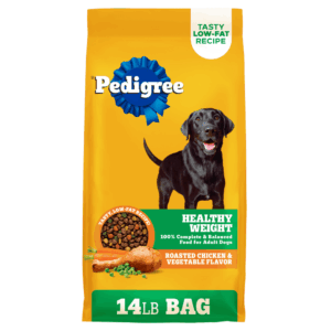 Pedigree Healthy Weight Roasted Chicken, & Vegetable Flavor Dry Dog Food