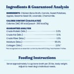 Solid Gold Chicken Bone Broth with Lavender & Chamomile Dog Food Topper, photo 4