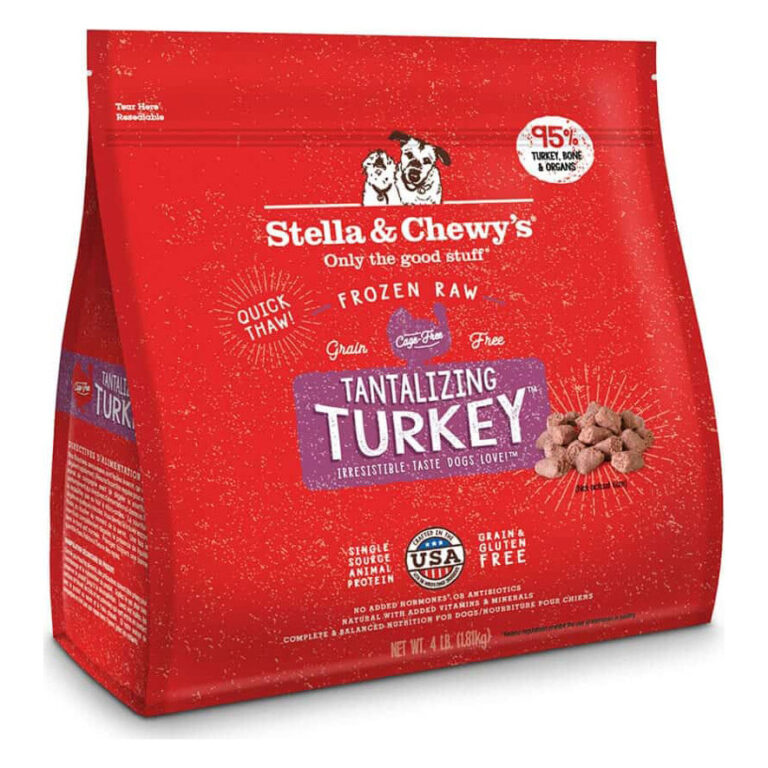 Stella & Chewy’s Tantalizing Turkey Frozen Raw Dinner Morsels Frozen Dog Food