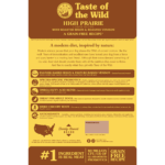 Taste of the Wild High Prairie Canine Recipe with Roasted Bison & Roasted Venison Grain-Free Dry Dog Food, photo 3