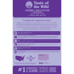 Taste of the Wild Sierra Mountain Canine Recipe with Roasted Lamb Grain-Free Dry Dog Food, photo 2