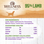 Wellness Ninety-Five Percent Lamb Grain-Free Dog Food Mixer or Topper, photo 4